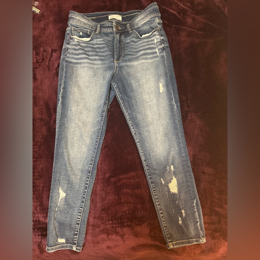BKE parker jeans size 32 universal fit high rise skinny
